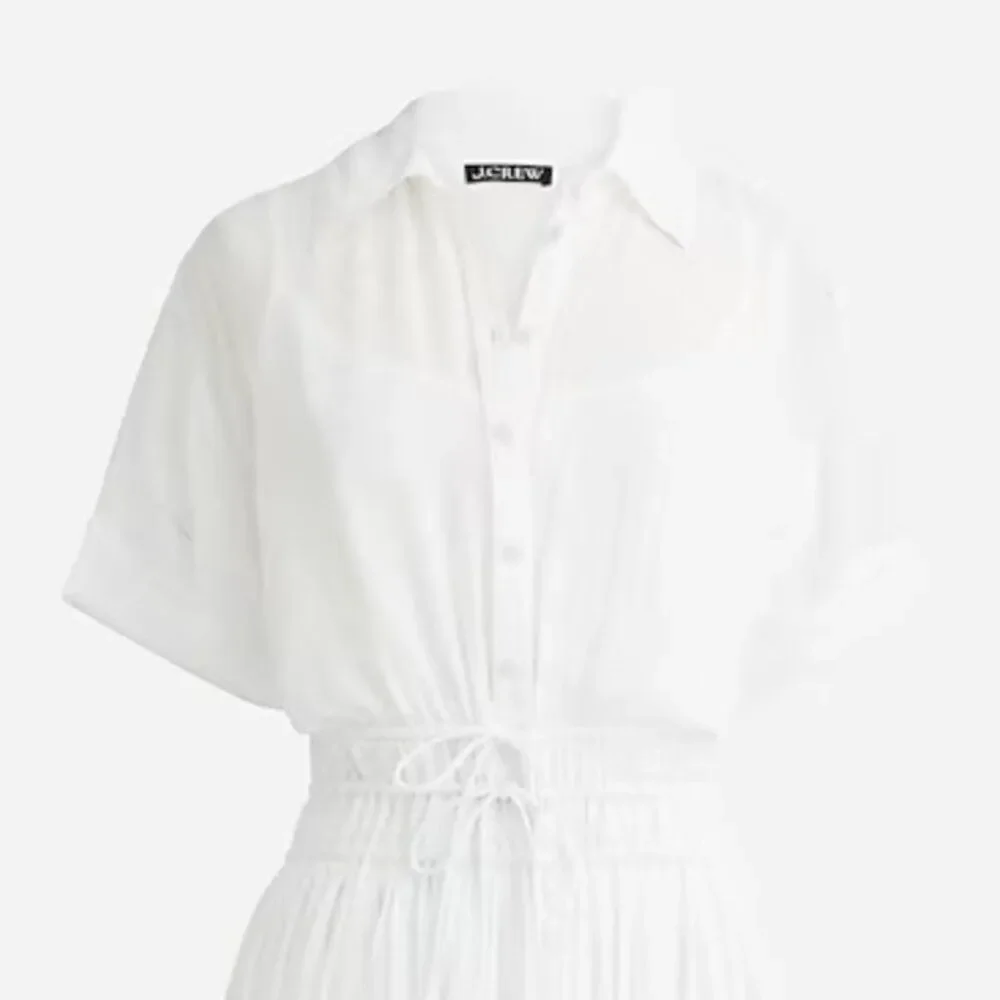 J. Crew White Midi Shirt Dress - Picture 4 of 11